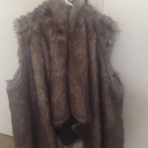 Faux fur wrap